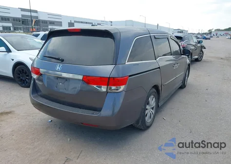 2016 Honda Odyssey Ex-L from USA, damaged, VIN 5FNRL5H64GB039867